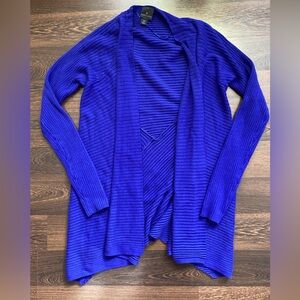 Worthington MT Women's Blue Cardigan Sweater